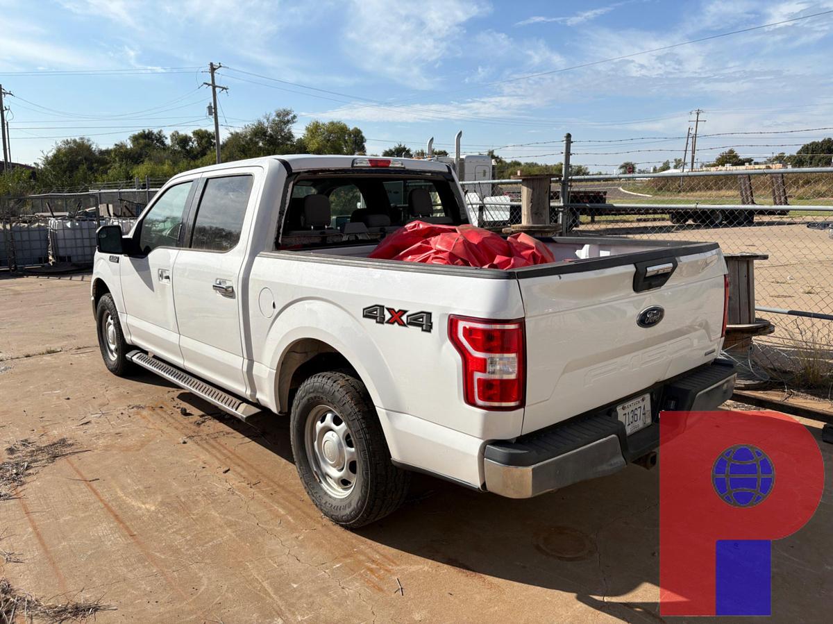 Used 2018 FORD F-150 CREW CAB PICKUP TRUCK, 4X4