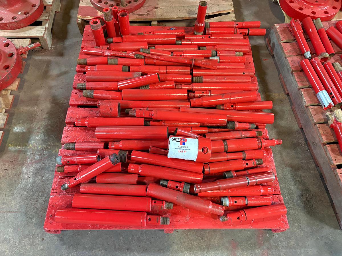 Used Pallet of assorted sucker rod fishing tools