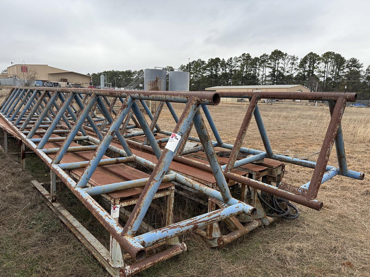 Used (2 X $) 40’ X 43” TRIANGULAR PIPE RACKS