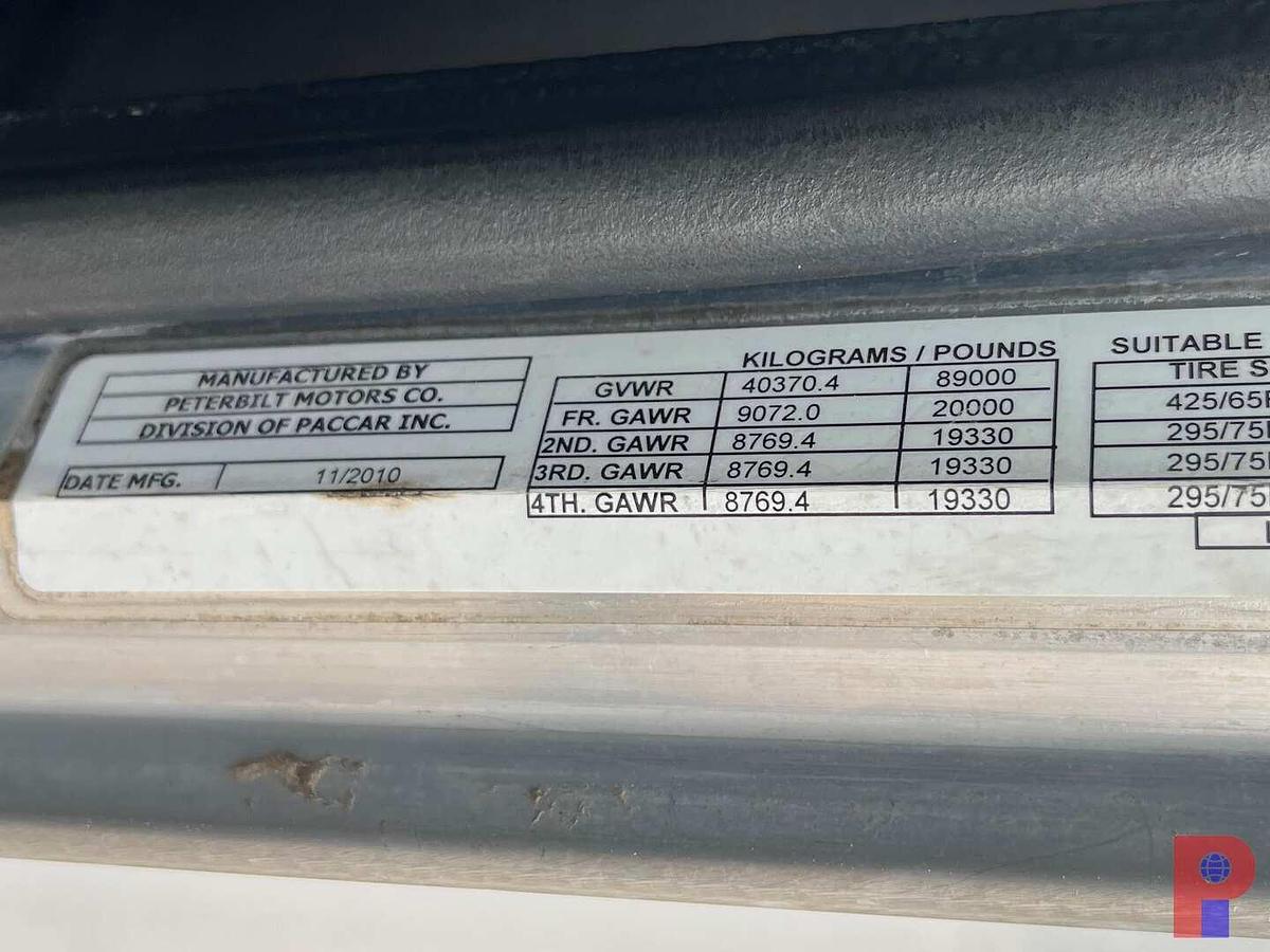 Used 2011 PETERBILT 367 TRI DRIVE 4-AXLE COIL TUBING HEAVY HAUL TRUCK