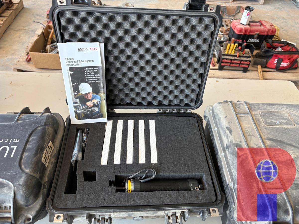 Used JOT-603L PLASTIC EXTRUSION WELDING MACHINE, PHOTONMASTER LUMINAIRES, GASTEC PUMP & TUBE SYSTEM