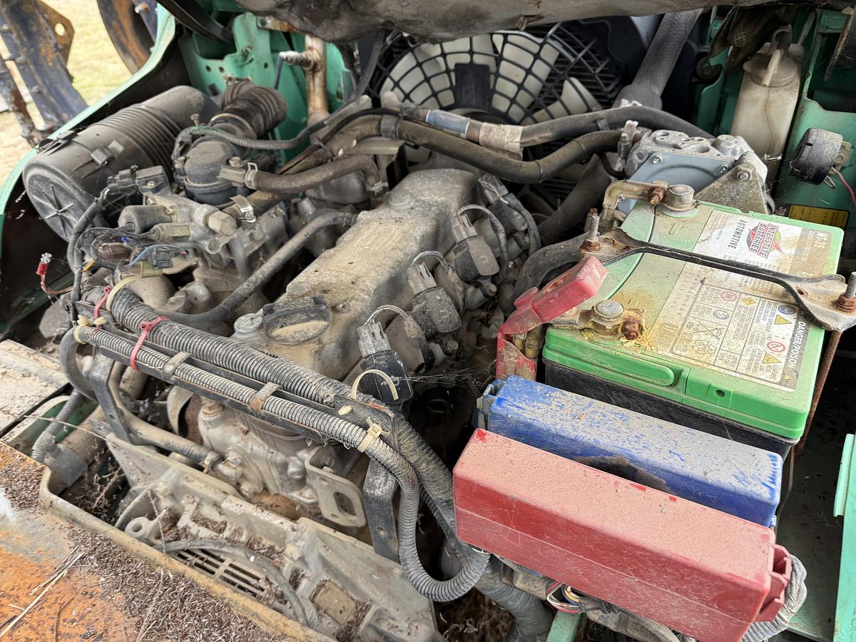 Used MITSUBISHI FG25N 4,400 LB 3-STAGE PROPANE FORKLIFT