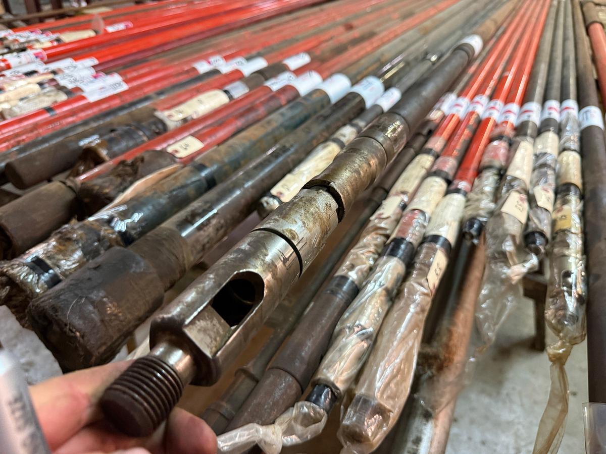 Used 2” x 1-1/2” x 14’ Sand spec. CS TRIM DOWNHOLE PUMP