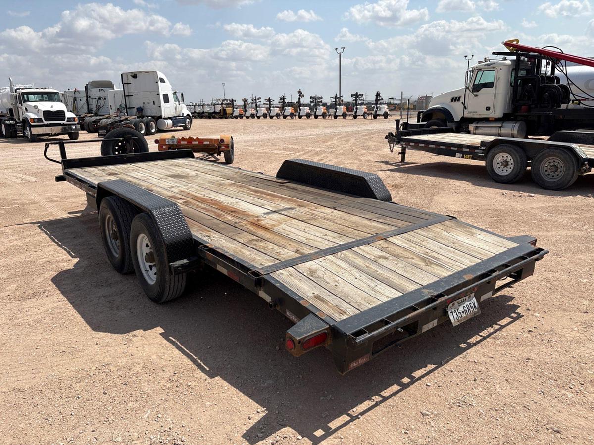 Used 2017 BIG TEX 20’ X 7’ T/A BUMPER PULL CAR HAULER TRAILER