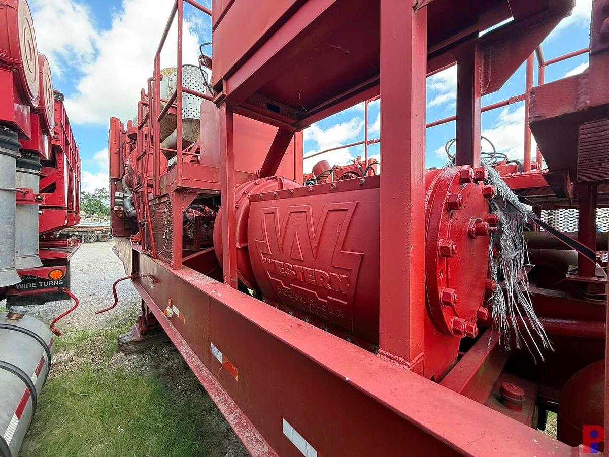 Used WESTERN ROUGH RIDER 1000 HP 10K TRIPLEX DOUBLE PUMP TRAILER