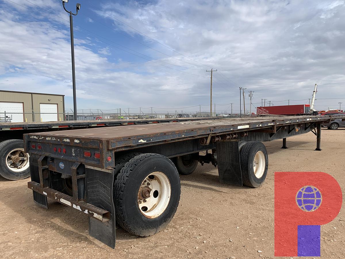 Used SHOP 48’ X 8’ T/A FLATBED TRAILER