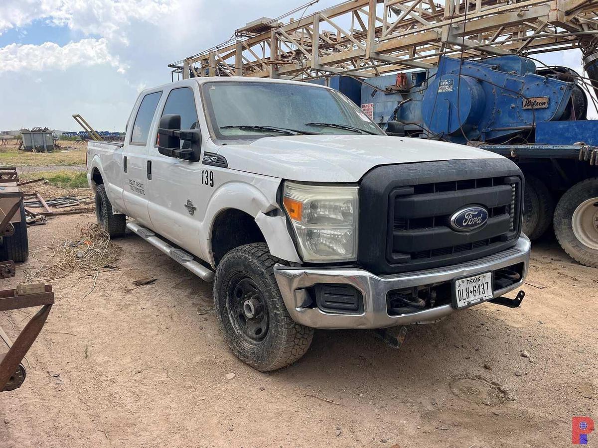 Used 2014 FORD F-250 XL CREW CAB 4X4 PICKUP (INOP)
