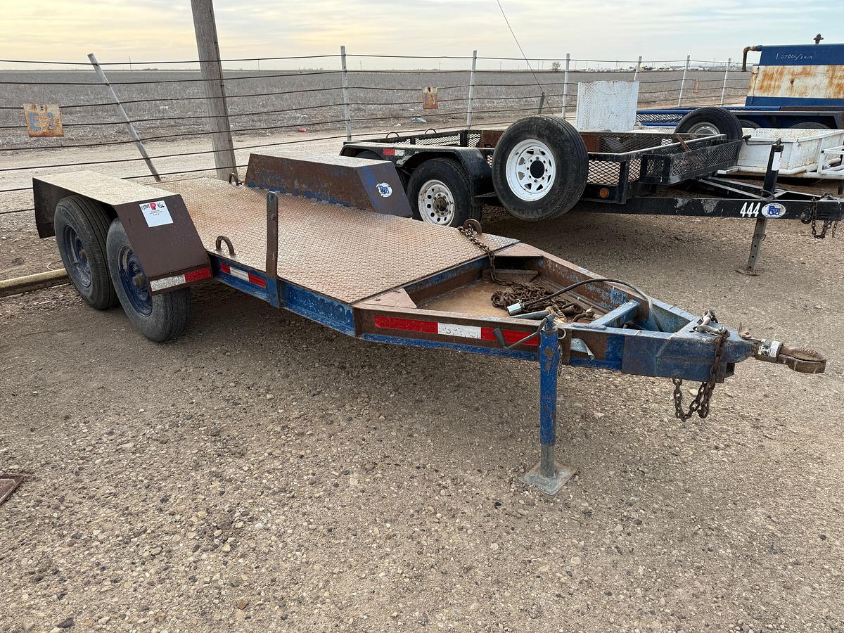 Used 12’ X 76” T/A BUMPER PULL UTILITY TRAILER