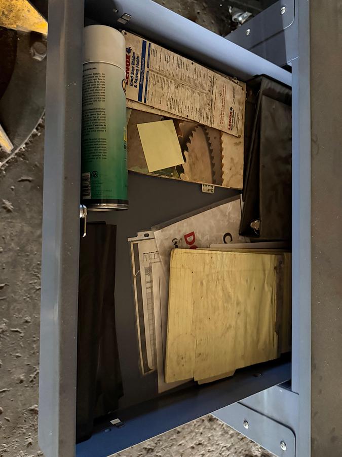 Used 30”x35”x53” STAND UP METAL DESK