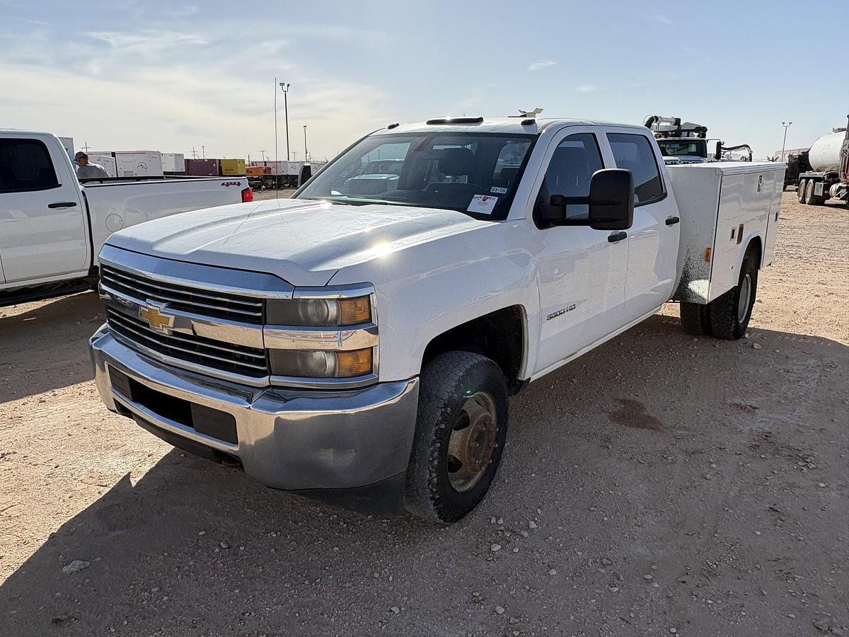 Used 2015 CHEVROLET SILVERADO 3500HD  CREW CAB MECHANICS TRUCK