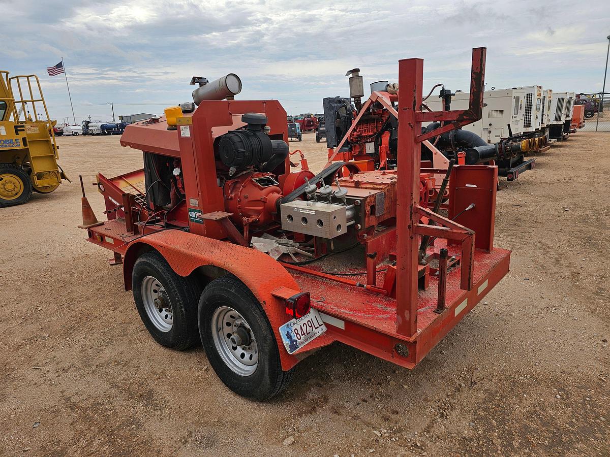 Used Reliable Pumps RD105DHT HYDROSTATIC TEST TRAILER