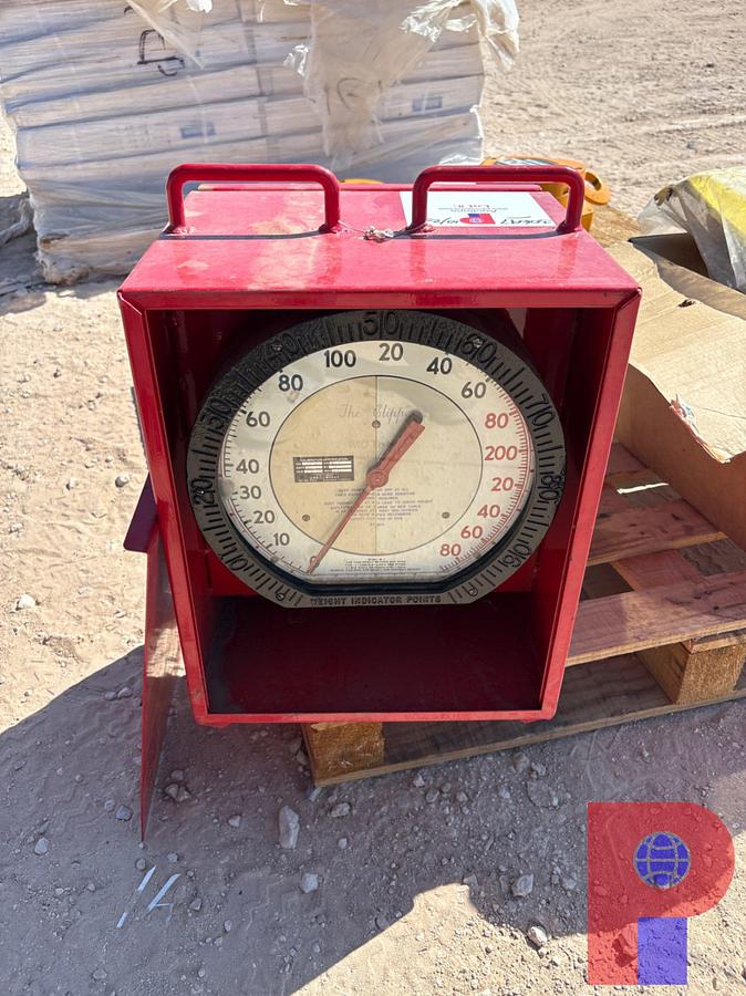 Used REBUILT MD TOTCO “THE CLIPPER” PAD TYPE WEIGHT INDICATOR