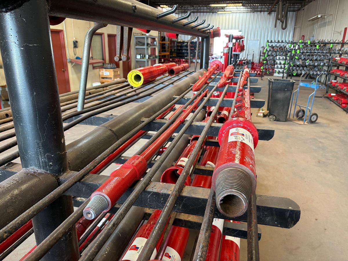 Used (2x$) wireline spears, 2-1/8” & 4-7/8”OD
