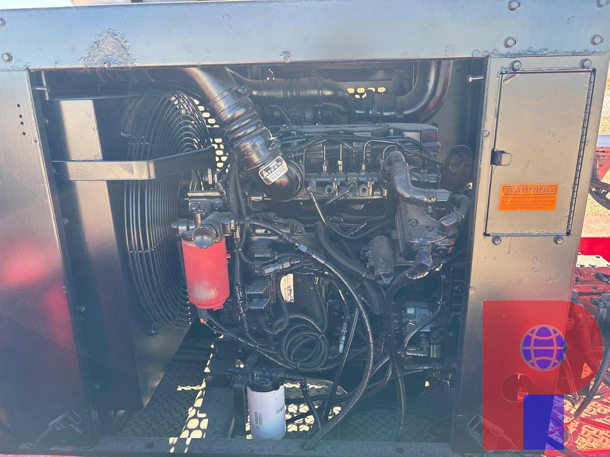 Used Bowen 2.5 85-ton power swivel mtd on t/a gooseneck trailer