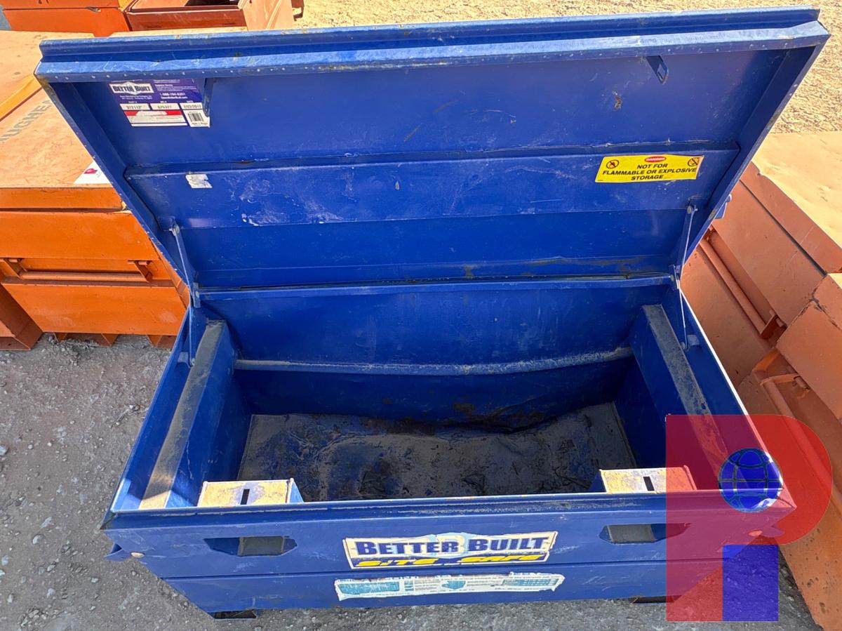 Used (2) 4’ X 2’ X 2’ JOB BOX TOOLBOXES