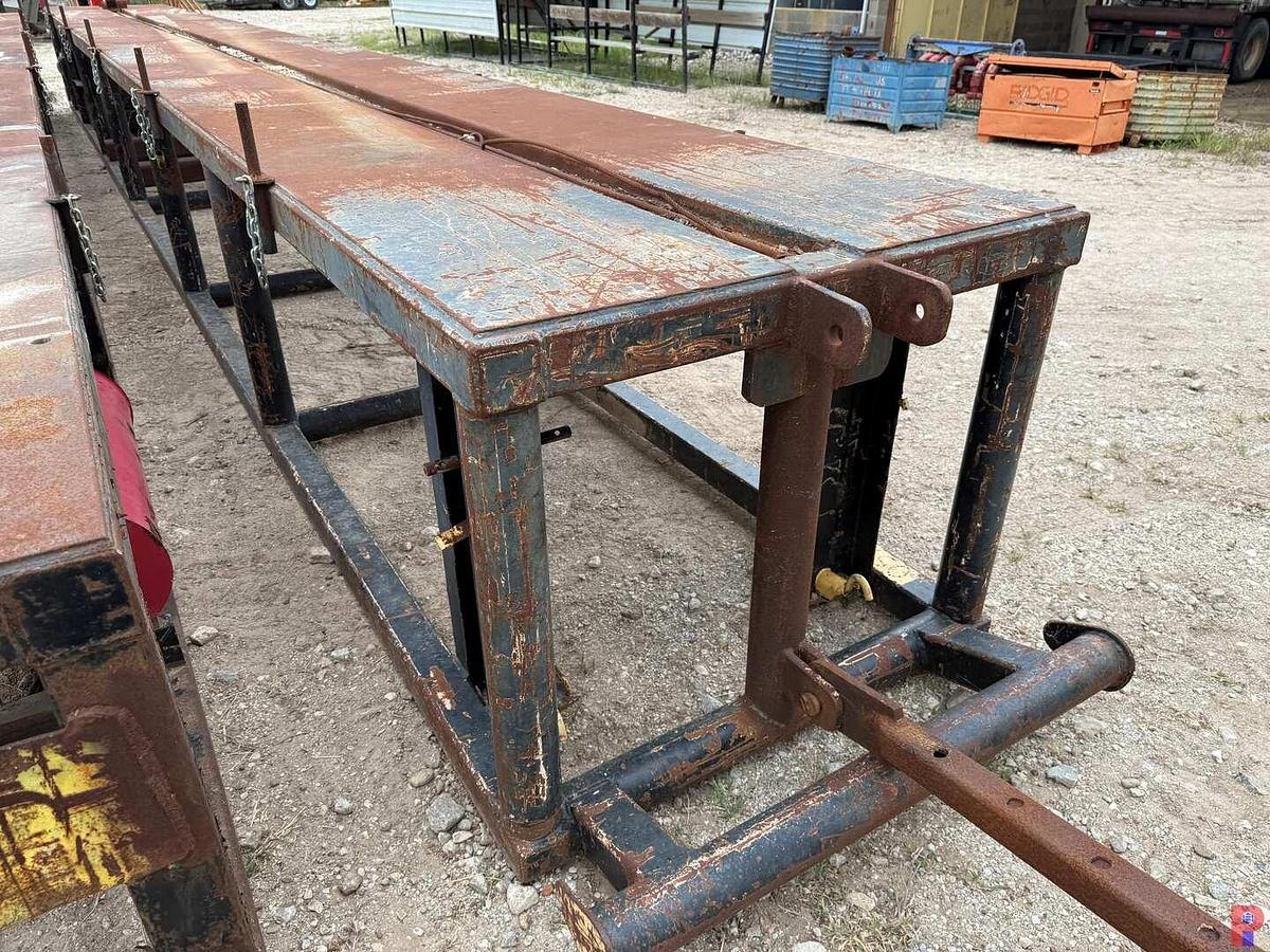 Used 40’L X 50”W X 45”H DIESEL POWERED HYDRAULIC CATWALK SKIDDED
