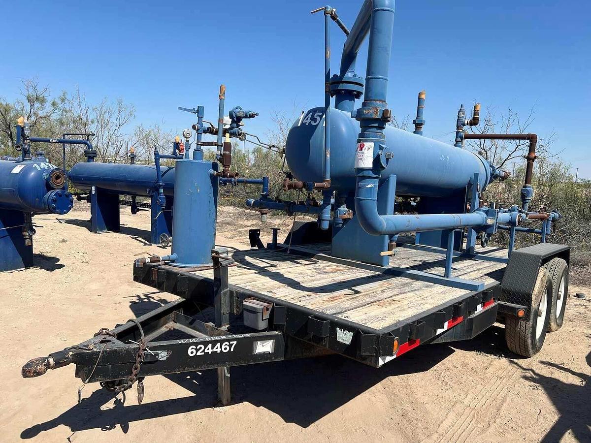 Used 10’ X 24” 1440 PSI HORIZONTAL SEPARATOR
