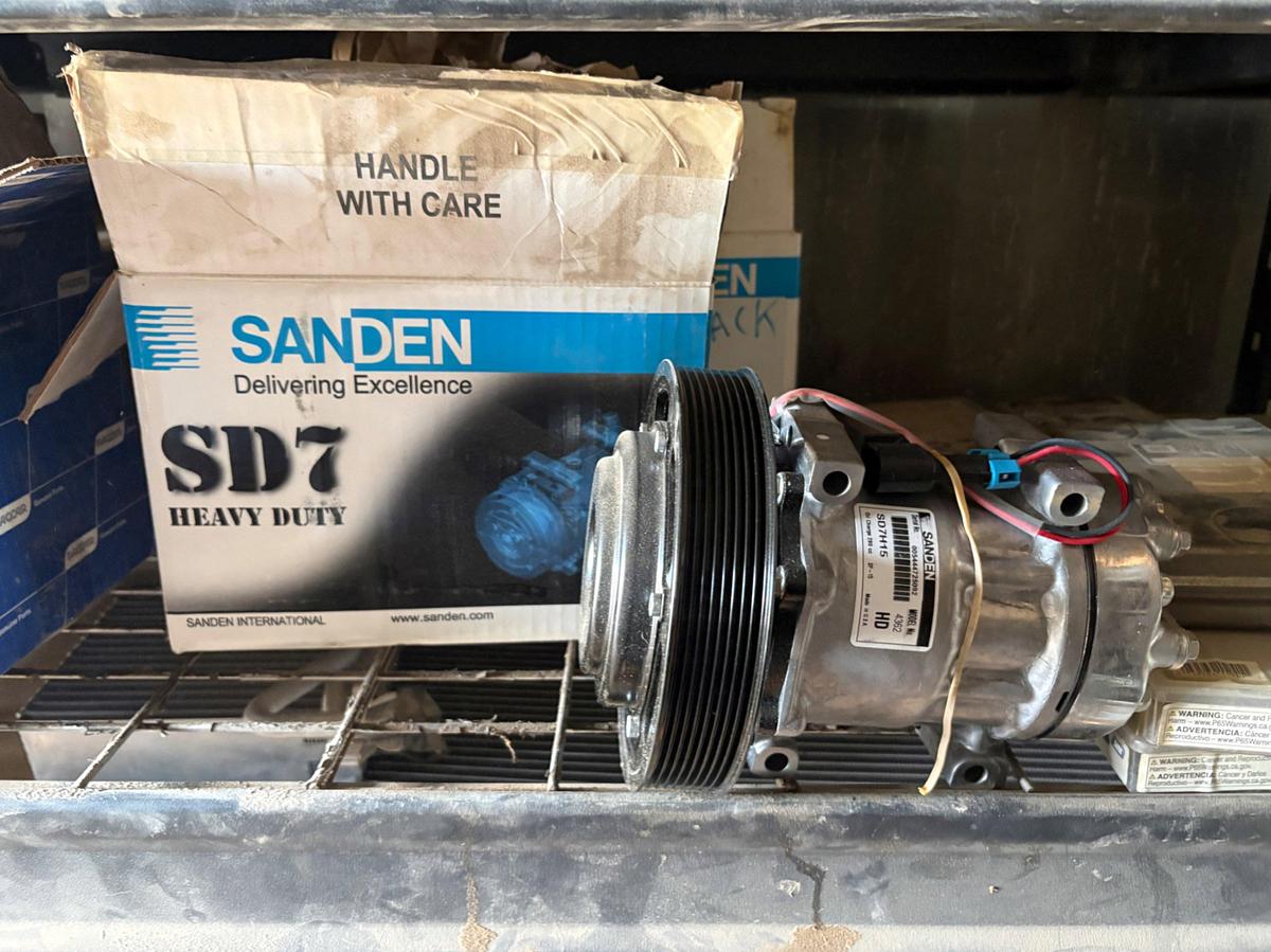 Used Entire contents of parts container