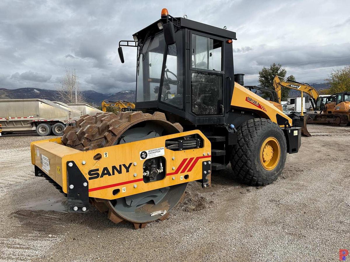 Used 2022 SANY SSR120C-8 VIBRATORY PADFOOT COMPACTOR