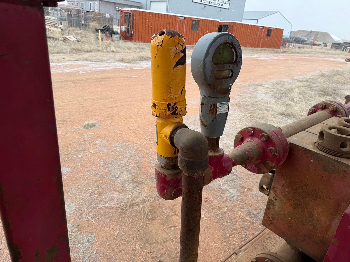 Used 2009 GARDNER DENVER PAH 10K TRIPLEX MUD PUMP