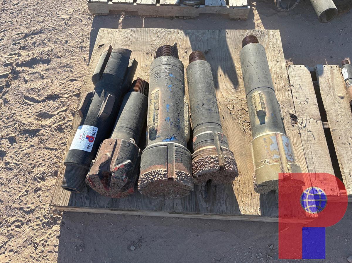 Used (5) assorted bullnose, concave, & bladed mills