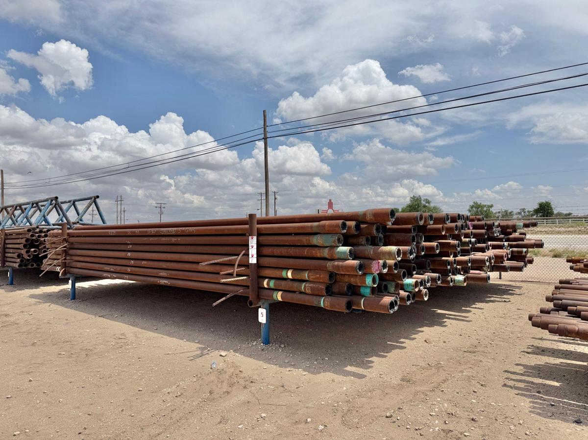 Used (52x$) Jts. Of 5” G-105 R2 Drill Pipe