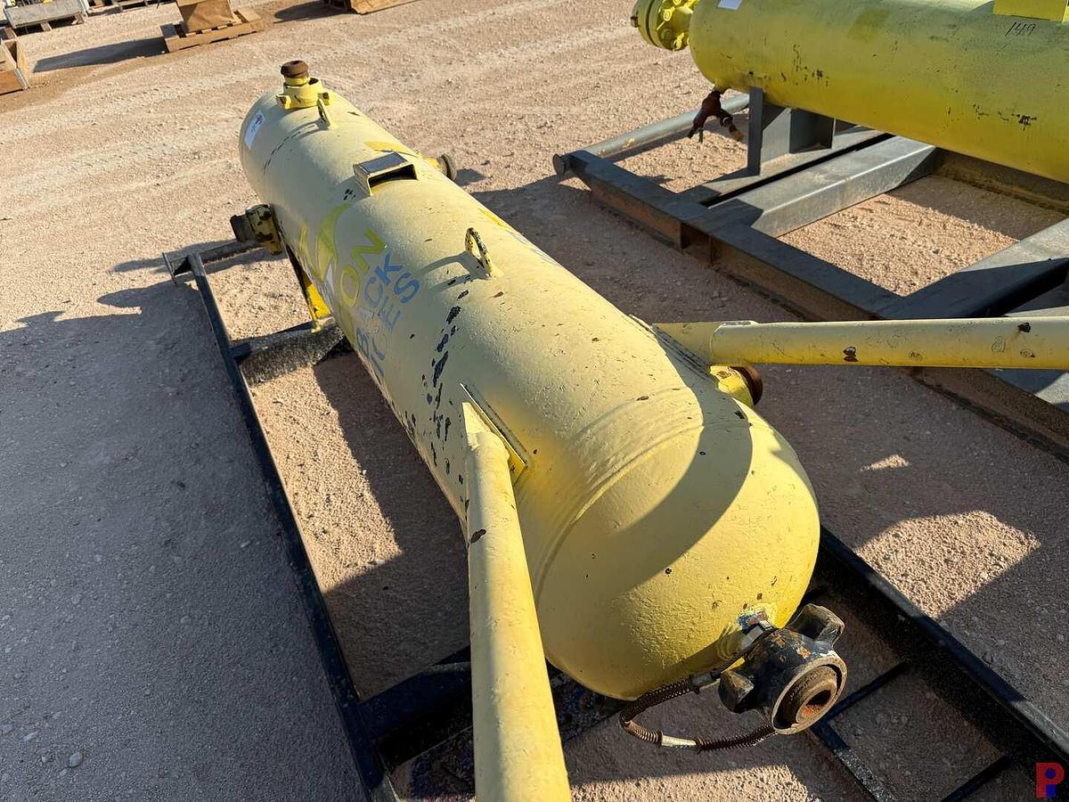 Used NTPV 20" X 8' 2" INLET, 2" OUTLET 5,500 PSI VERTICAL SAND SEPARATOR