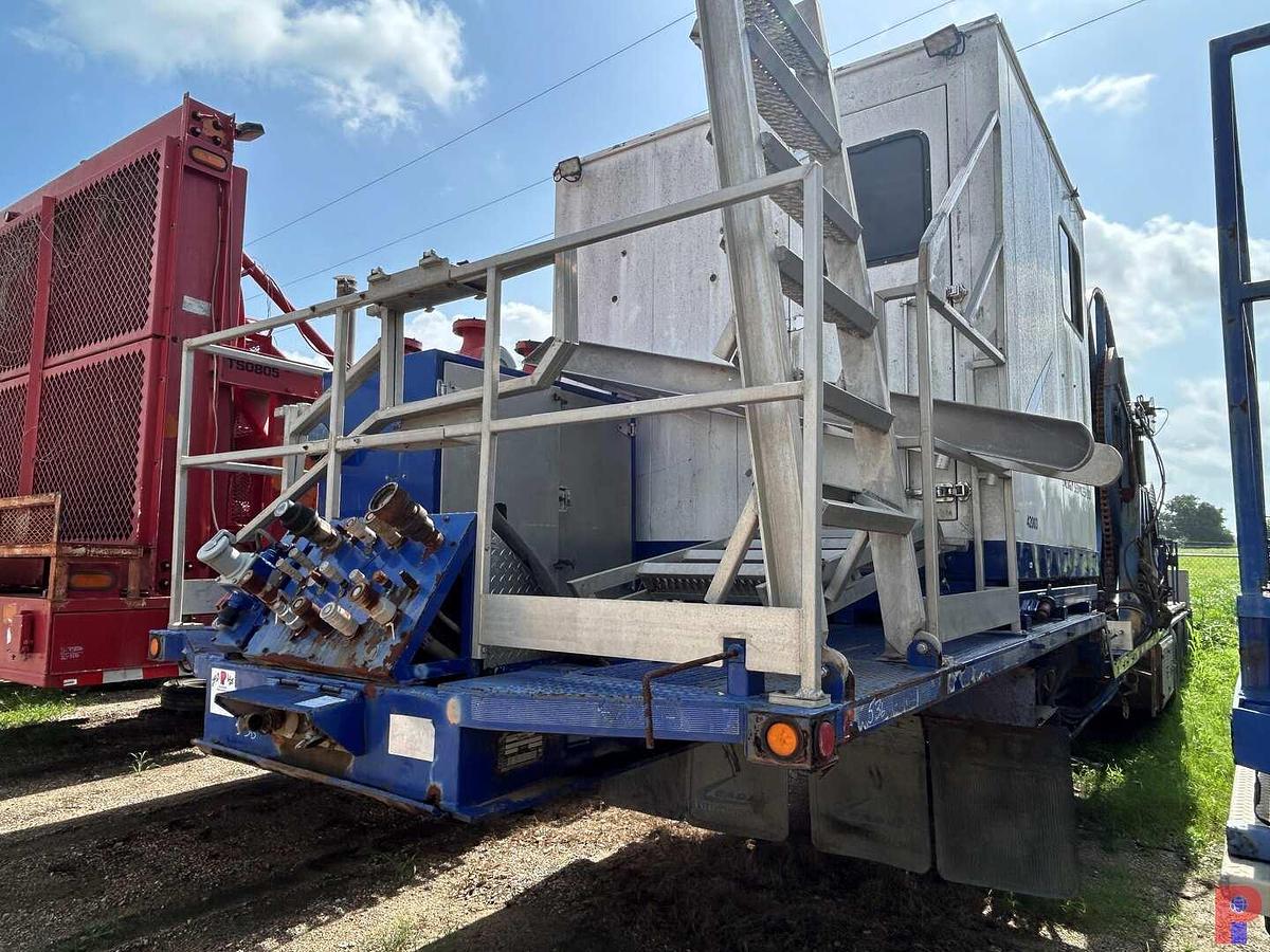 Used LEADER ENERGY COILED TUBING UNIT ON TRI AXLE TRAILER