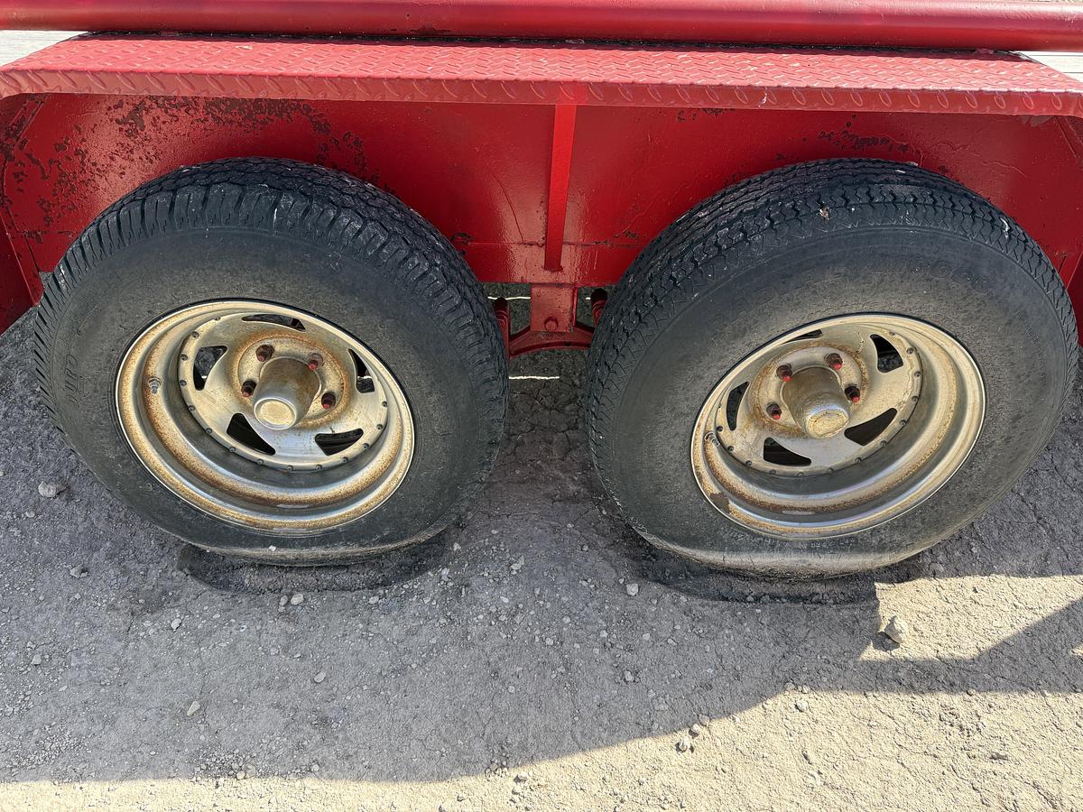 Used 16’ X 7’ T/A BUMPER PULL UTILITY TRAILER