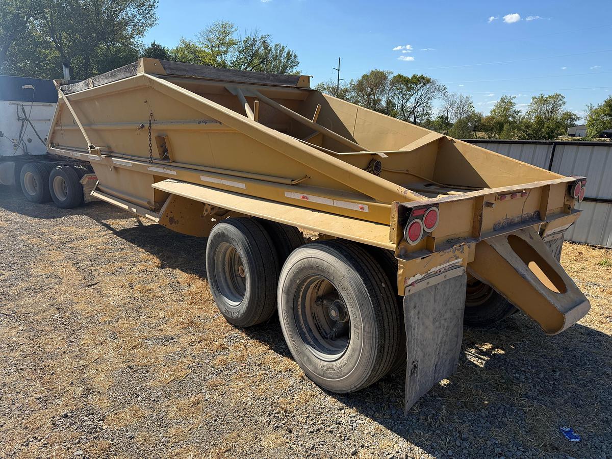 Used 1982 LOAK 38’x 96” T/A BELLY DUMP TRAILER