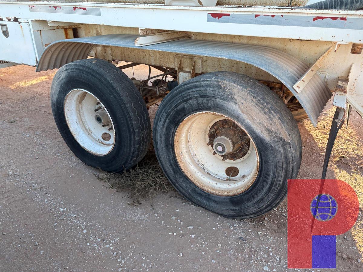 Used 2007 JACK COUNTY TANK MFG 5,460 GALLON 2-COMP. T/A FLUID TRANSPORT TRAILER