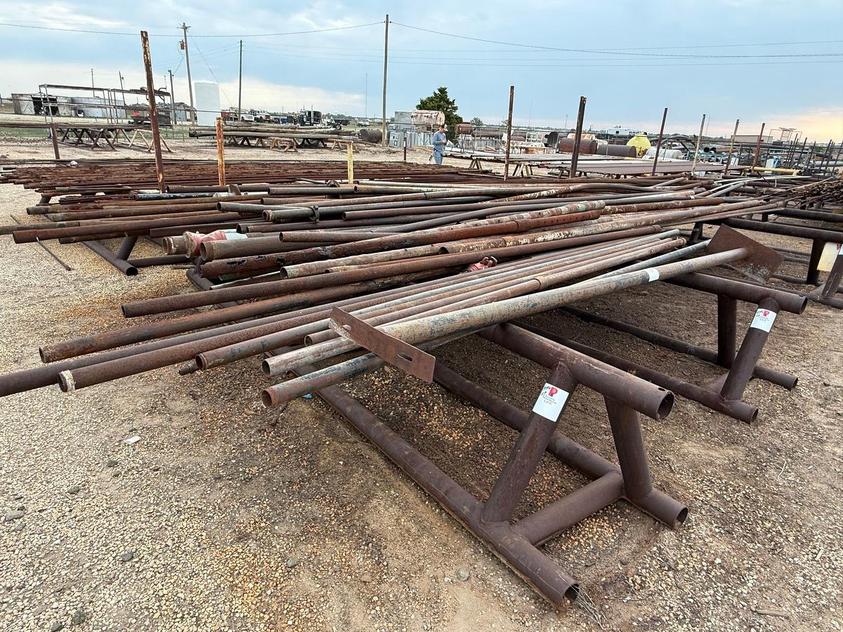 Used LOT OF VARIOUS SIZE & TYPE, SOME STRUCTUAL TUBING PIPE