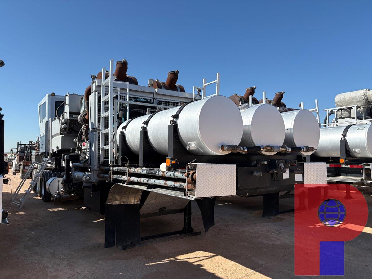 Used 2012 CRYOGENIC VESSEL ALTERNATIVES 3-AXLE 15K 2,000 HP DOUBLE PUMPER TRAILER