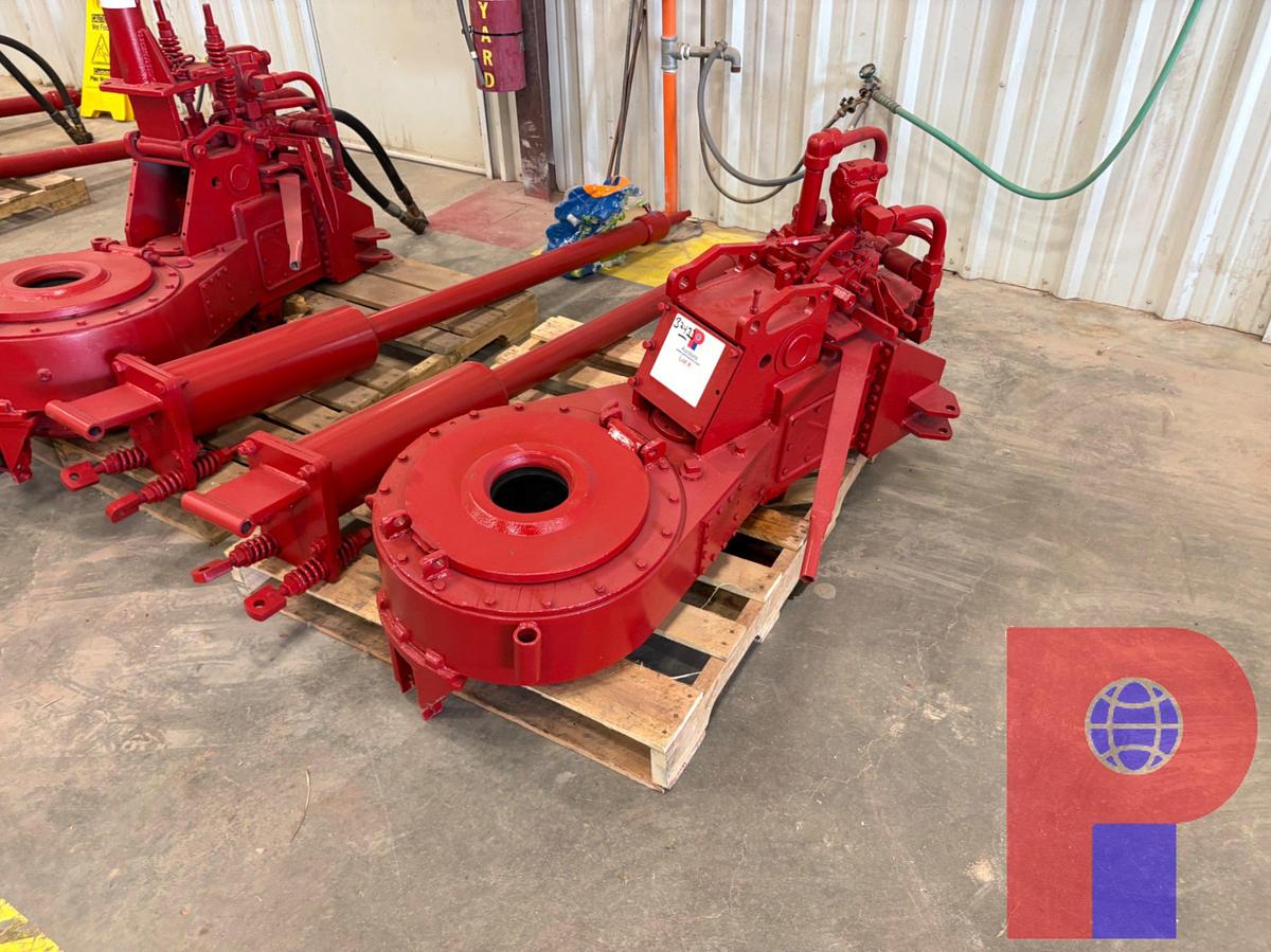 Used MODEL 58-93R HYDRAULIC TUBING TONG W/ 6’ HYD. LIFT CYLINDER