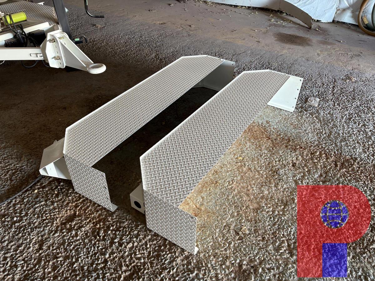 Used SHOPBUILT 12’ X 6’ T/A BUMPER PULL REEL SPOOLING TRAILER