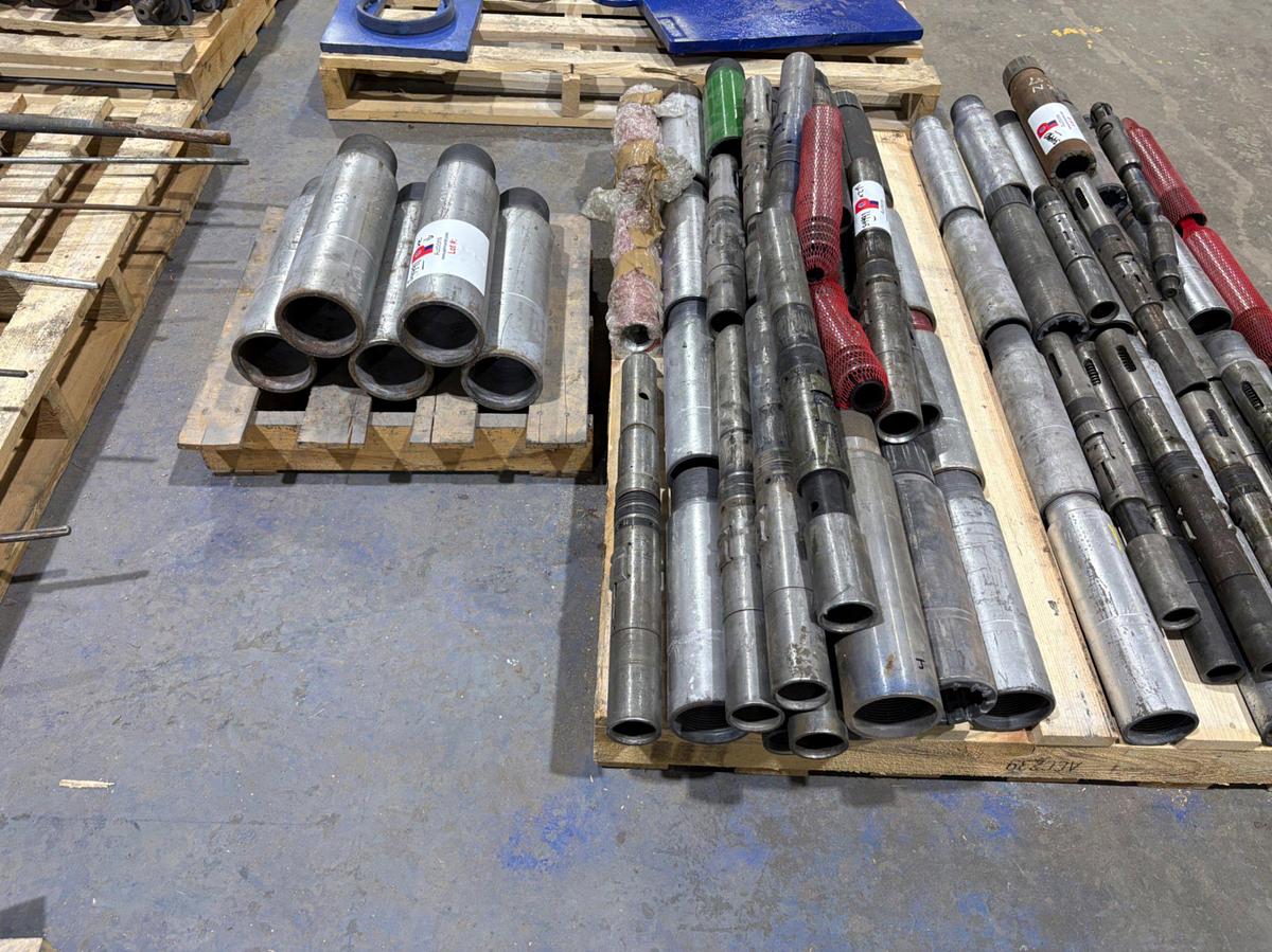 Used (17) 2.313 pump through plugs (Dart Valves) w/ (18) nipples