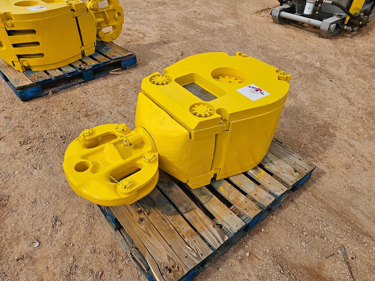 Used MCKISSICK 100-TON TUBING BLOCKS (6/26 CERTIFICATION W/ PAPERWORK)