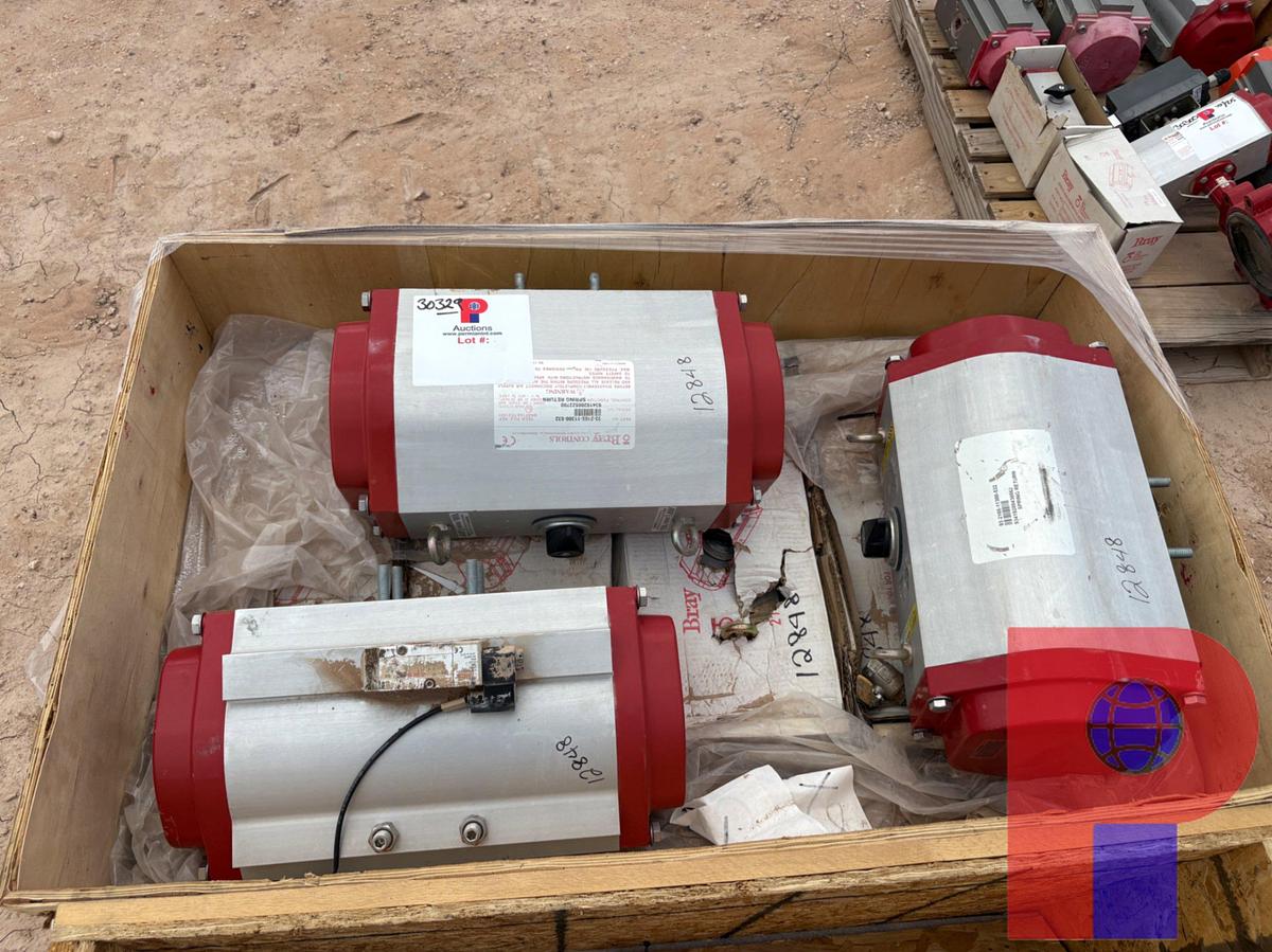 Used (7) NEW IN BOX BRAY PNEUMATIC ACTUATORS