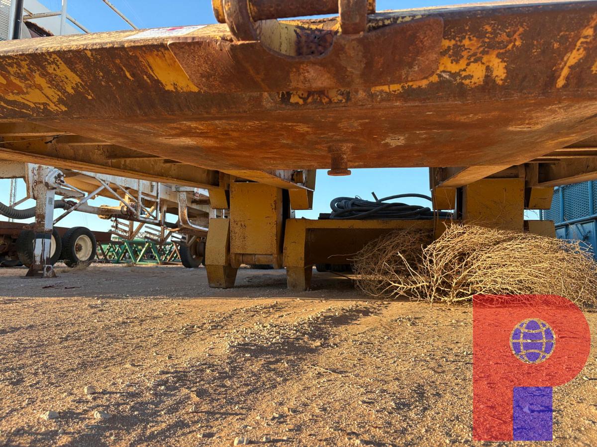 Used 2014 NUTTALL 40’ X 9’ 3-AXLE SCISSORNECK TRAILER