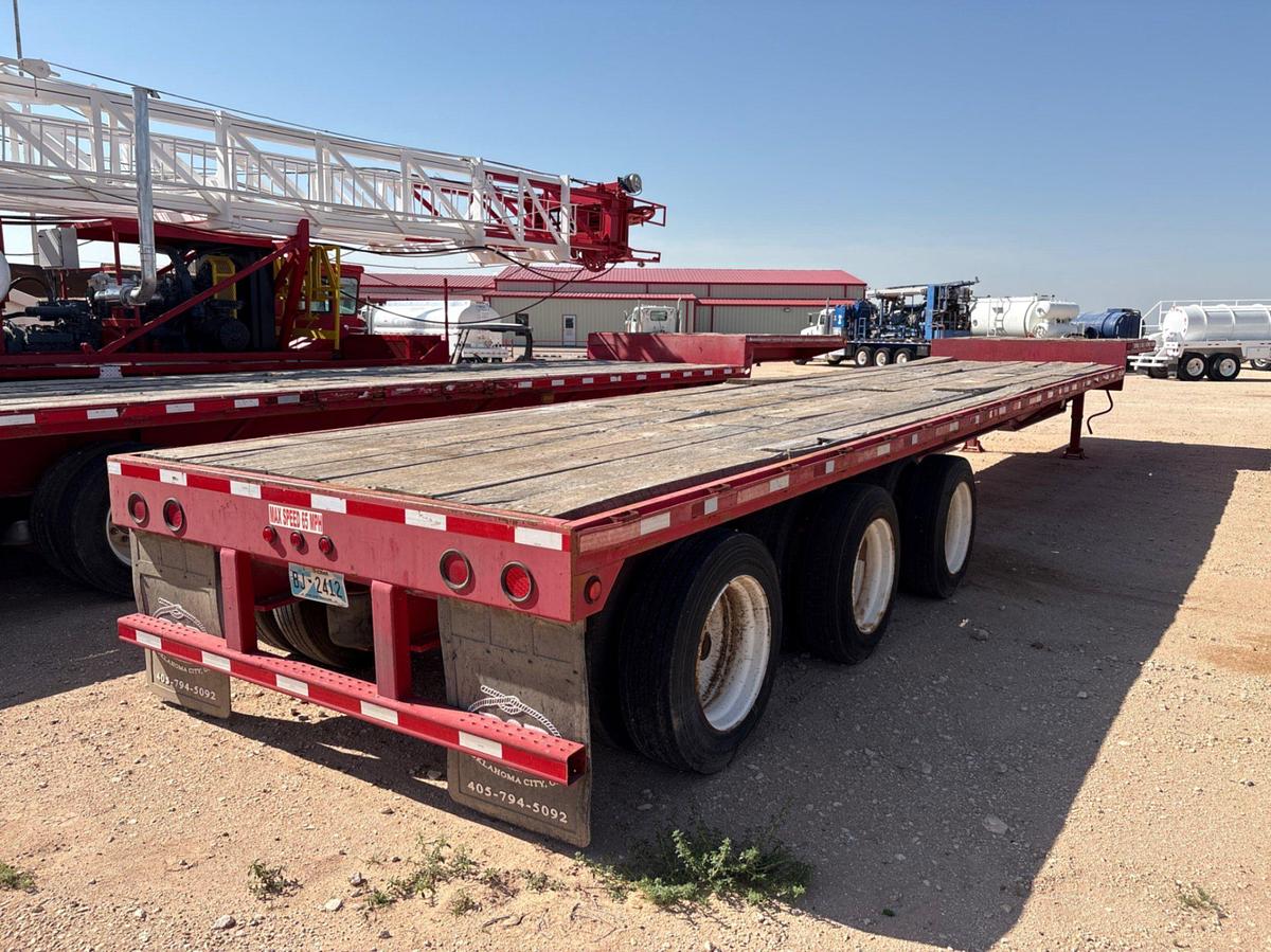 Used 2005 ATOKA 48” X 100” 3-AXLE STEP DECK TRAILER