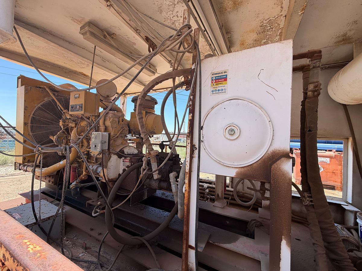 Used Walker Neer Hydraulic Power Unit House W/ Parts Room & Diesel Tank