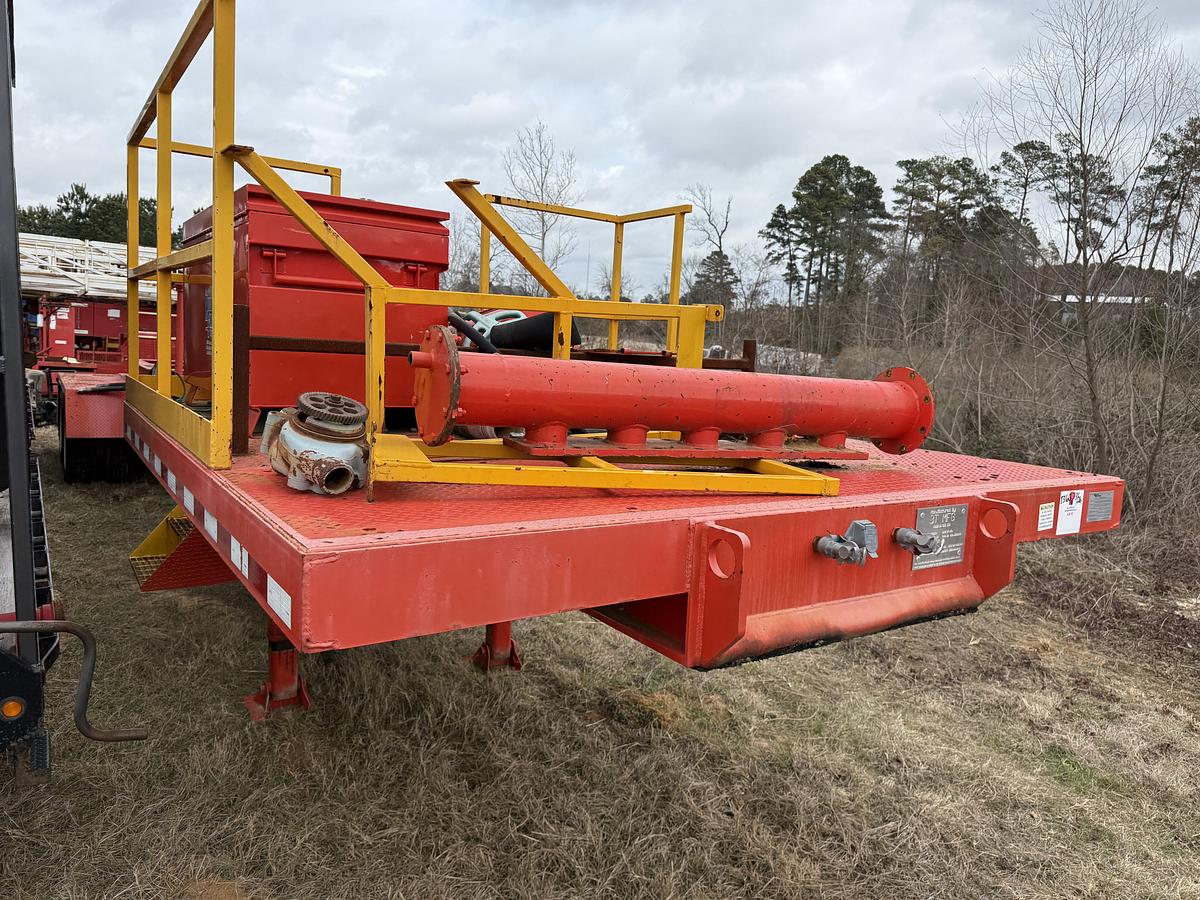 Used 2018 3T MFG 36’ X 102” T/A FRAC PUMP TRAILER