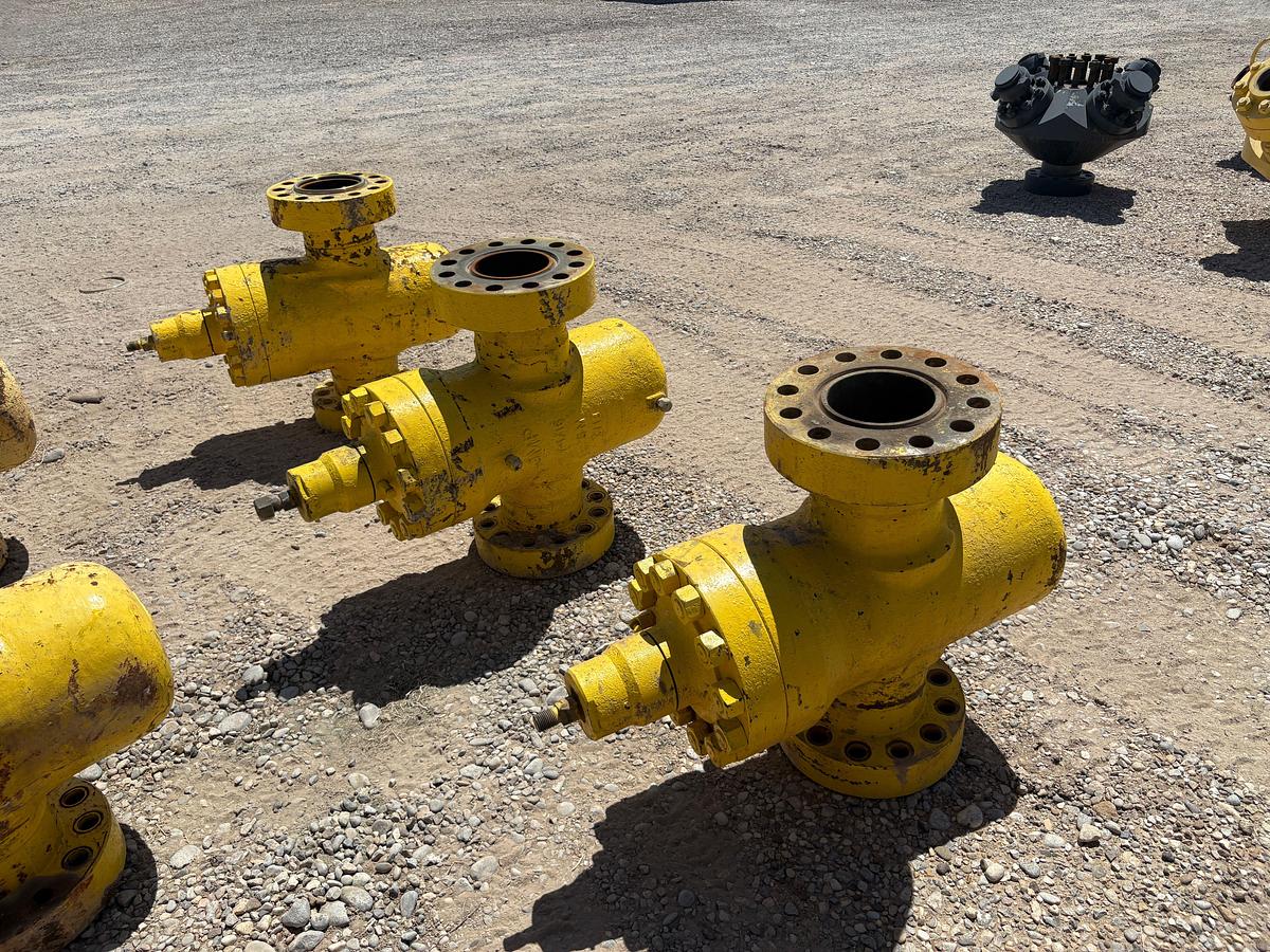 Used (6x$) (6) 7-1/16” 5K gate valves