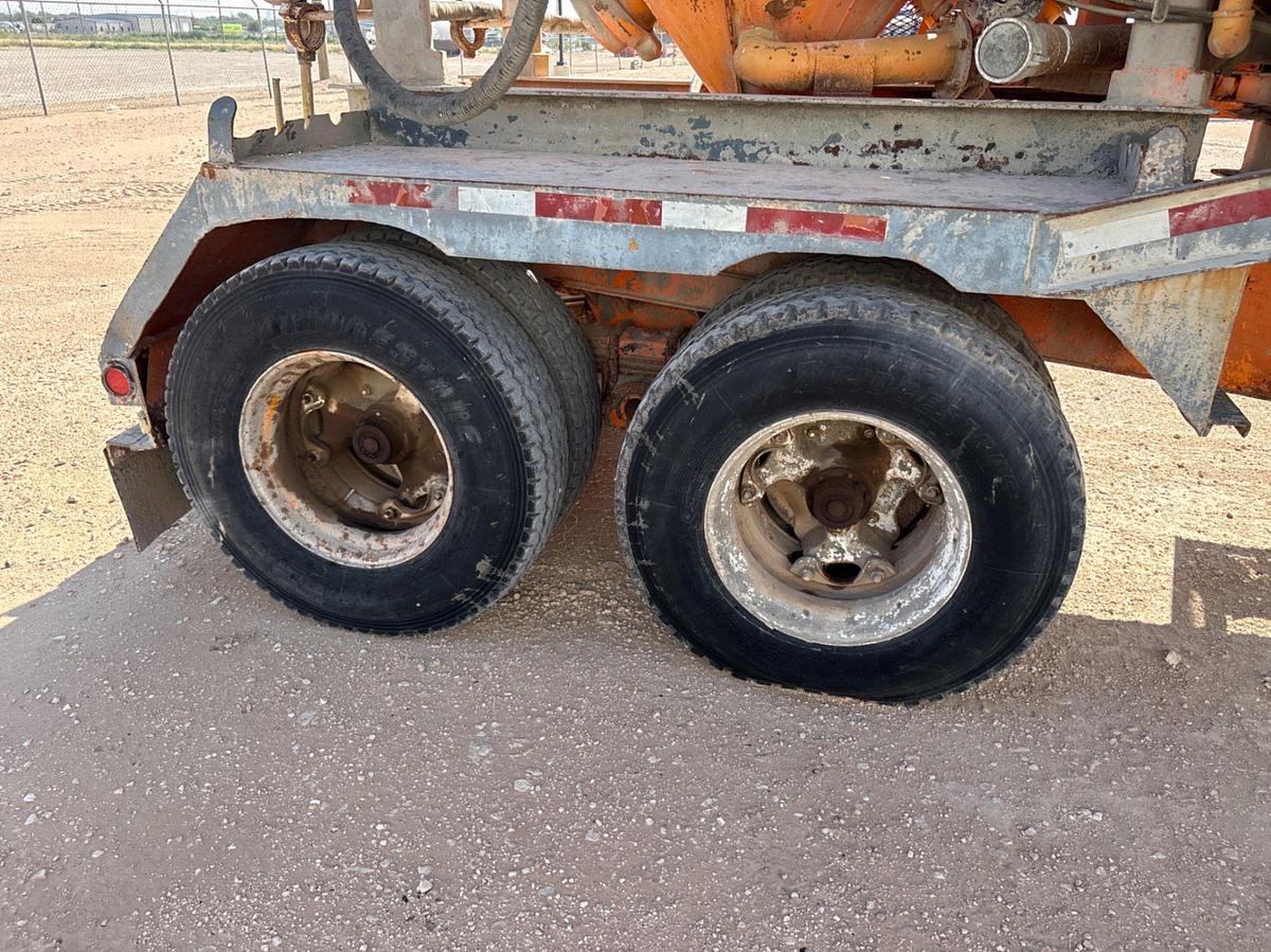 Used National Oilwell P17 T/A cement pump trailer