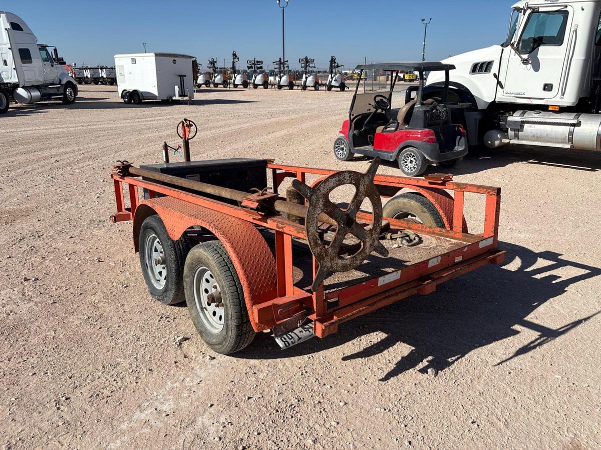 Used 2008 TMP 10’ X 5’ T/A BUMPER PULL BOP TRAILER
