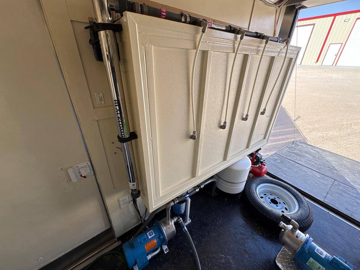 Used 2019 SALVATION CUSTOM BUILT 8X10 T/A MOBILE BRACKISH WATER TREATMENT SYSTEM 10000GPD