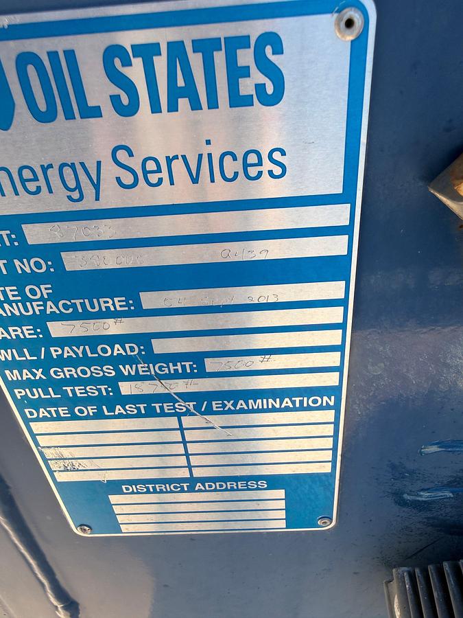 Used SELF CONTAINED 20K WP GREASE INJECTION UNIT COMBO P/B 8.4-KW ISUZU DIESEL GENERATOR
