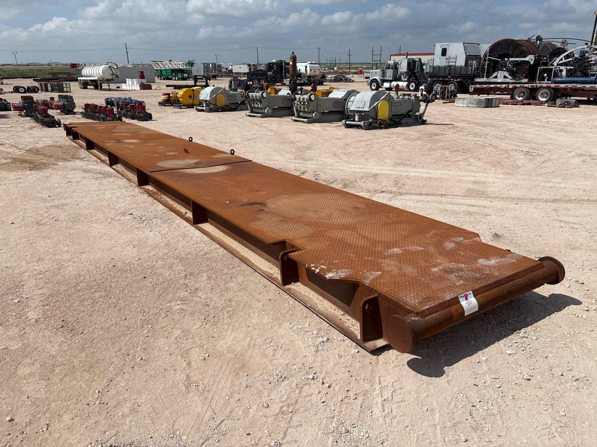 Used 40’ x 5’ x 1’ WELL SERVICE BASE BEAM W/ 2024 INSPECTION