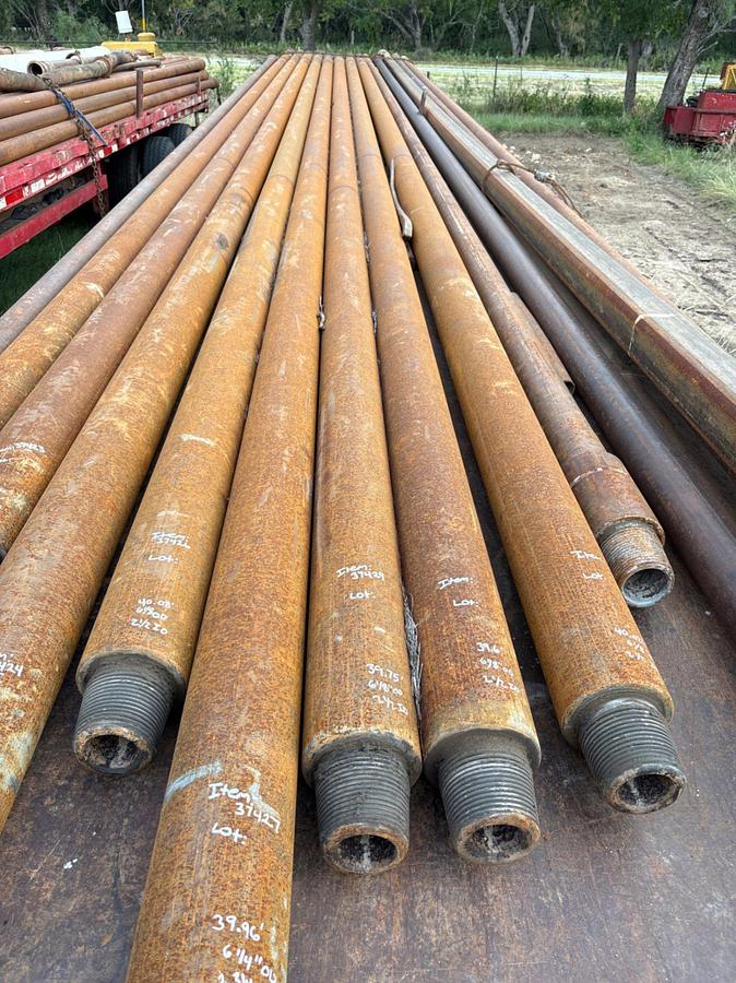 Used 6-1/8”OD x 2-1/2”ID x 39.75’L 4”FH SLICK DRILL COLLAR