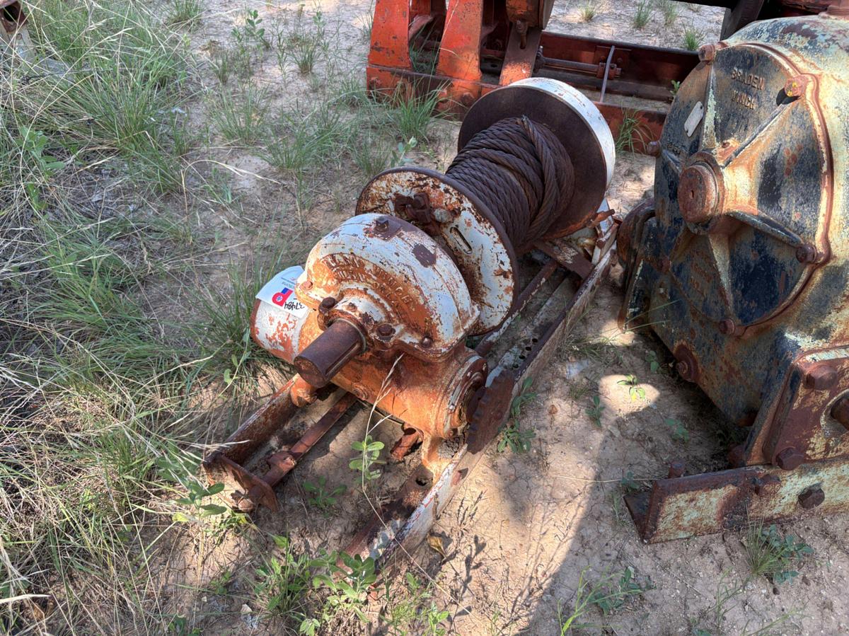 Used Tulsa 20K lbs mechanical winch